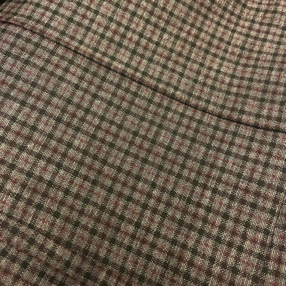 NWT Loft Kick Crop Pants In Plaid - Picture 4 of 9